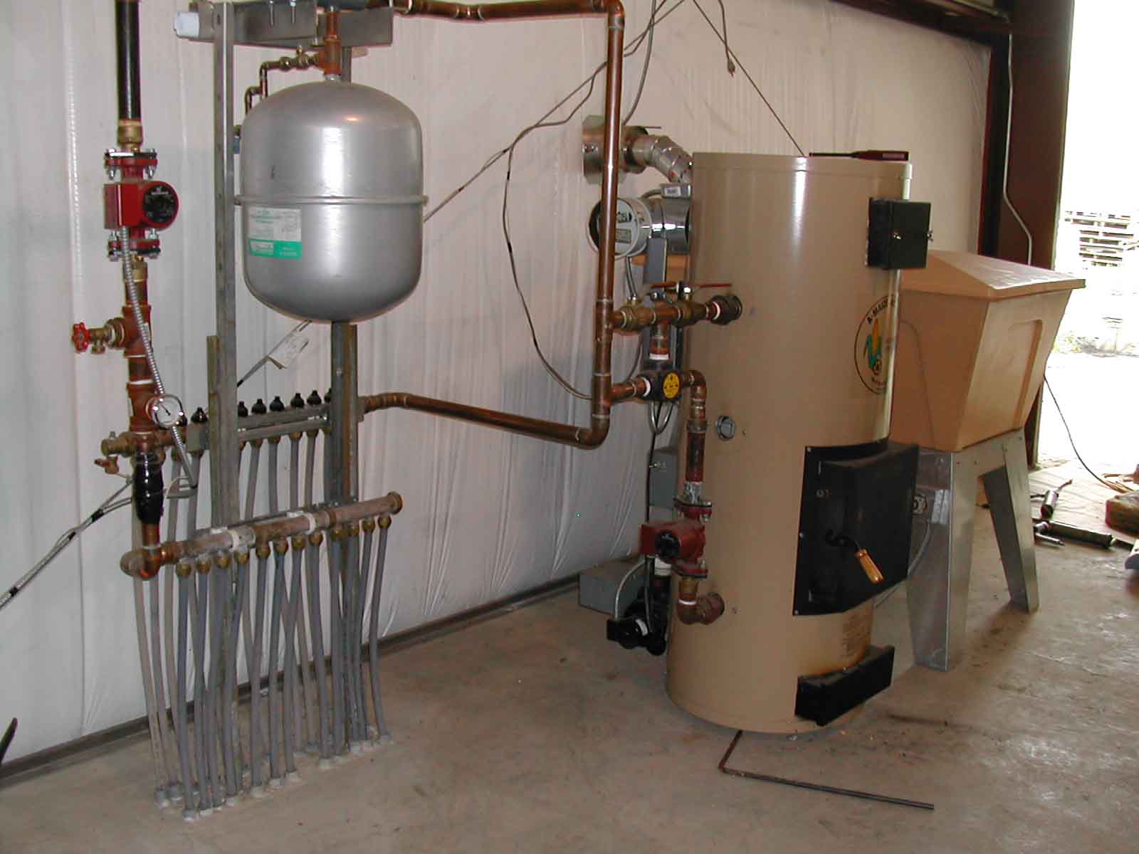 Газовый котел для отопления частного дома 100м2