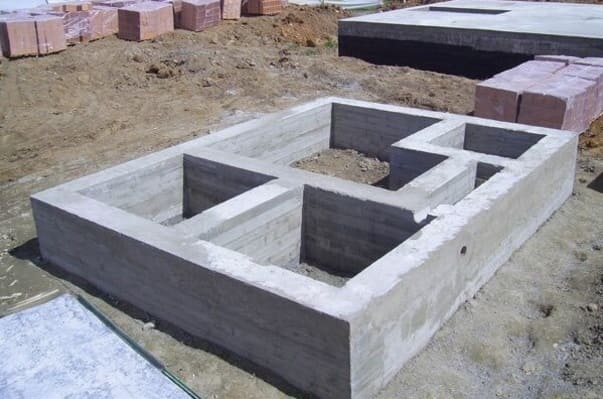 Сколько кубов бетона надо на фундамент бани 3 на 3