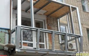Как отделать балкон профнастилом своими руками? Отделка снаружи и внутри-