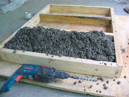 Приготавливаем жаропрочный бетон своими руками: Пропорции и инструкция- Обзор +Видео