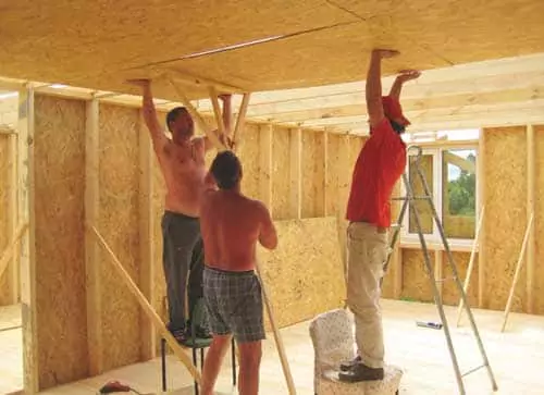 Как построить дом из плит ОСБ своими руками 3