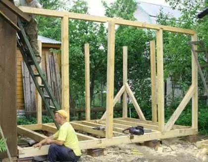 Как пристроить веранду к дачному дому строим своими руками 5