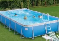Como montar uma piscina pré-fabricada para residência de verão 1