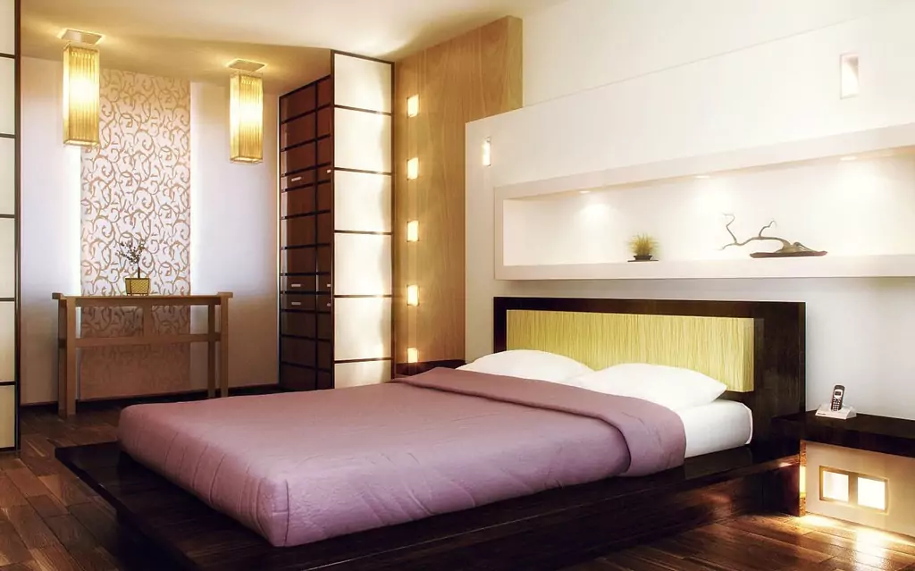 Дизайн спальни: современные идеи 73