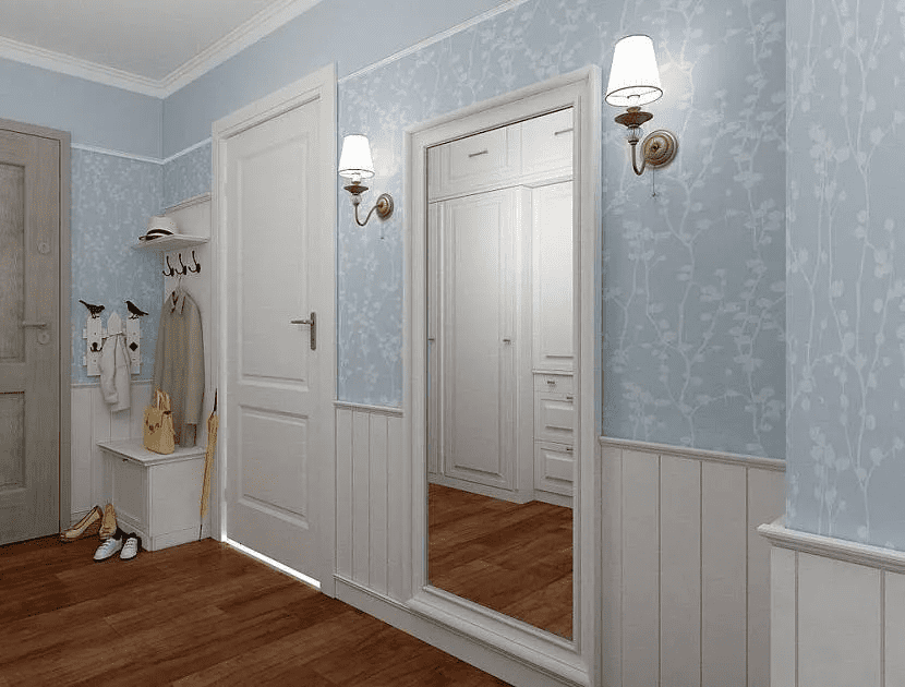  стен в прихожей (56 фото + видео): варианты декора коридора в .