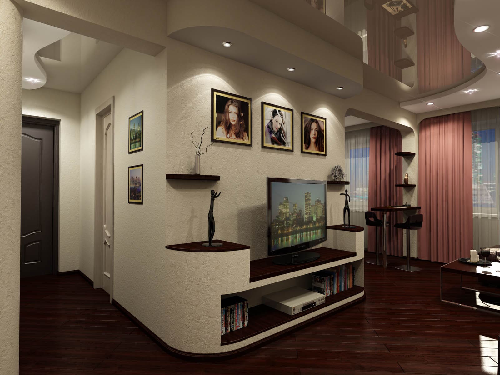 Дизайн квартир хрущевок 1 комнаты фото