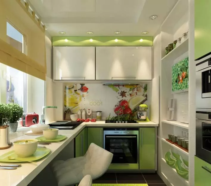 Дизайн кухни: фото реальных интерьеров 34