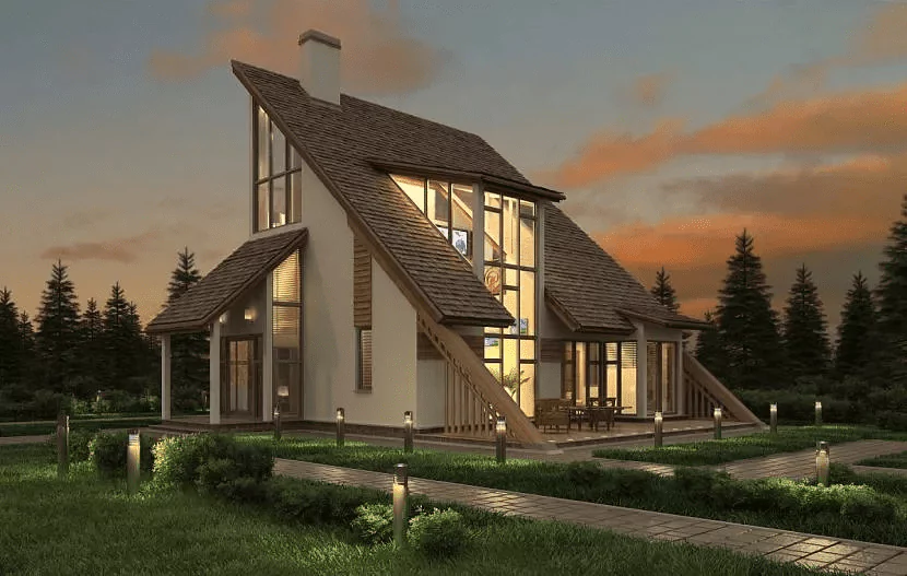 Красивые дома: архитектура и дизайн в деталях 33