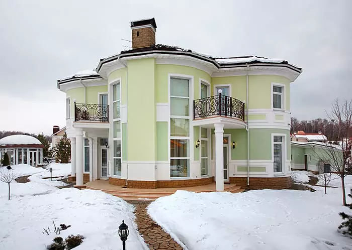 Фото красивых домов и коттеджей в России 67