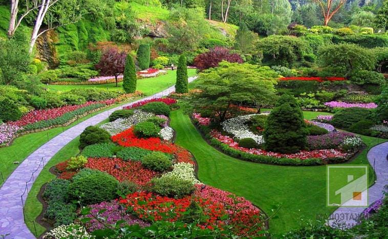 Ландшафтный дизайн – основы и правила создания красивого сада 001