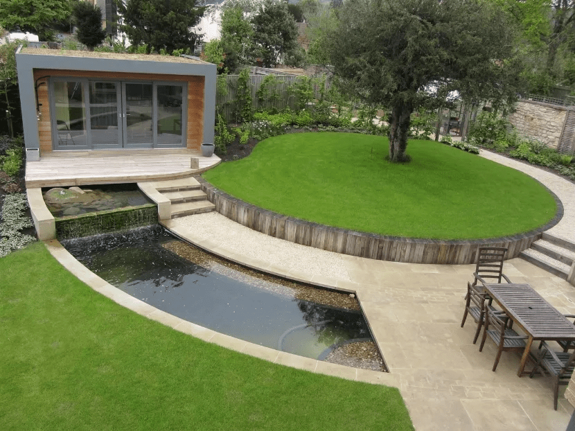 Ландшафтный дизайн – основы и правила создания красивого сада 017
