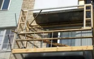 Как отделать балкон профнастилом своими руками 3