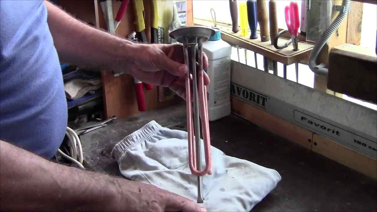 Как слить воду с водонагревателя слив промывка 23_15